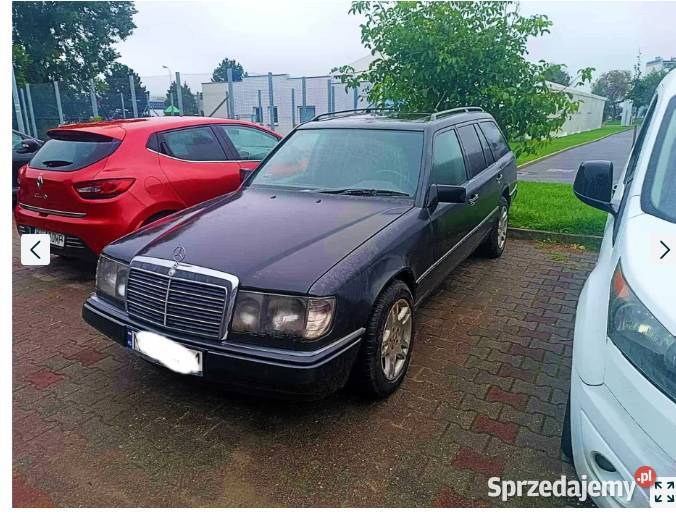 Klasyk w124 Mercedes 23 BENZYNA GAZ 87 Śrem