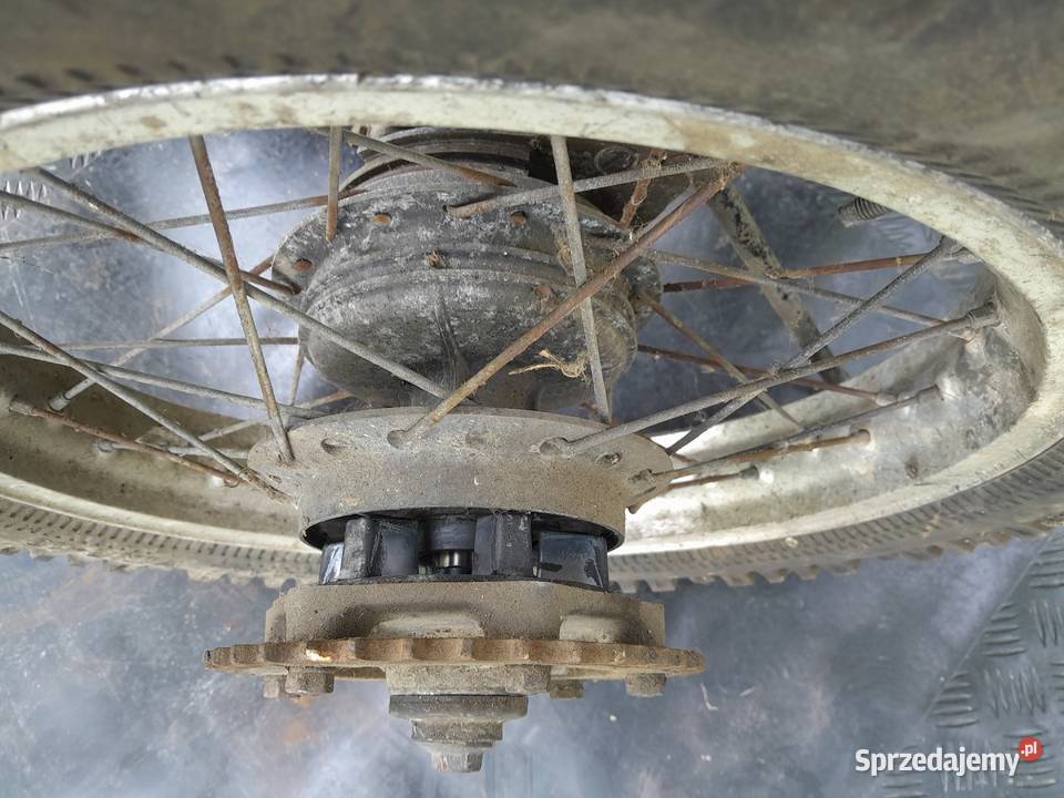 Tylne koło kawasaki 17 szprychy Pozostałe Świerzawa
