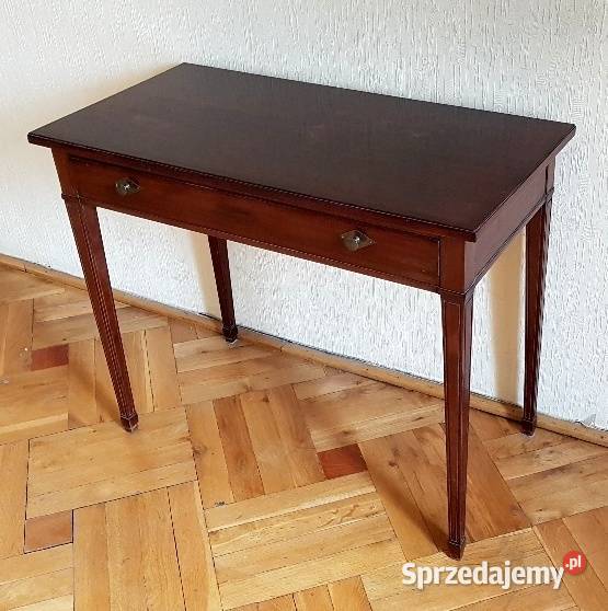 Mahoniowa konsola z szufladami Bydgoszcz