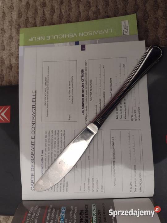 CITROEN 2000 Książka Gwarancyjna Serwisowa łódzkie