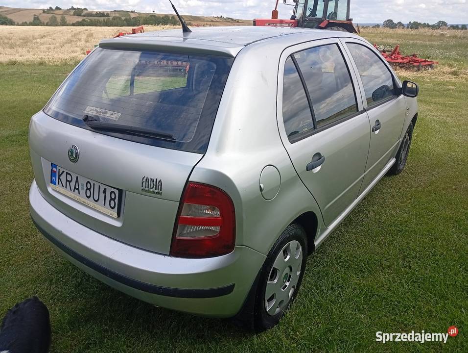 Skoda Fabia 2004 12 benzyna 170 przebiegu Motoryzacja Chobędza sprzedam