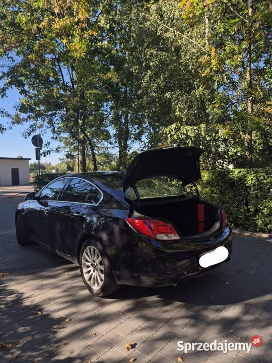 Opel Insignia 16 Turbo 180 wnętrze cosmo czujnik parkowania łódzkie Zduny