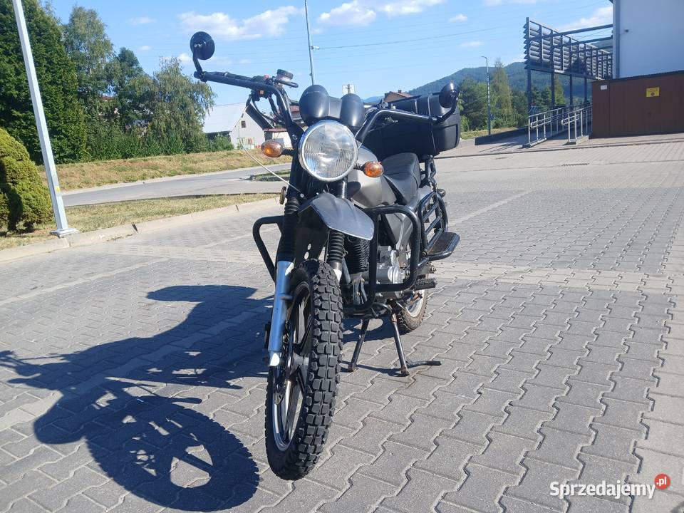 Romet adv 125 150 250 kufry małopolskie Czarny Potok