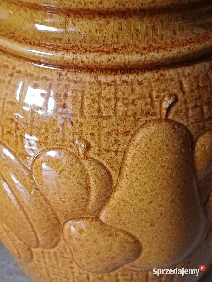 vintage ceramiczny garnek Nowy Targ sprzedam