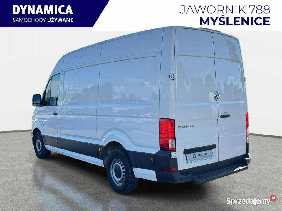 Volkswagen Crafter VAT 23 Furgon 20TDI 140 M6 garażowany Myślenice