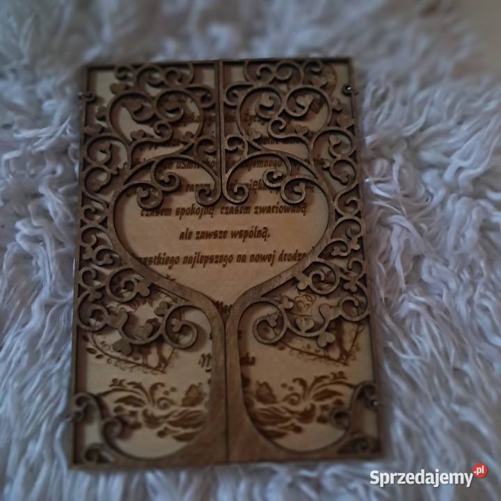 Pamiątki skarbonki ślubne komplet Skawina