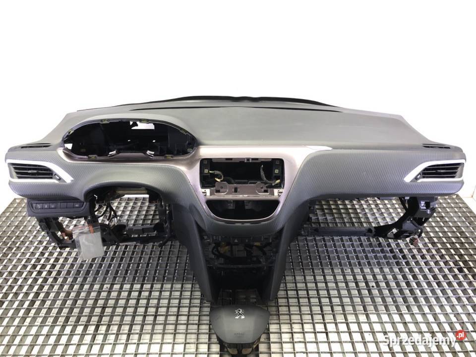 KOKPIT PODUSZKA PASAŻERA KIEROWCY PEUGEOT 2008 I