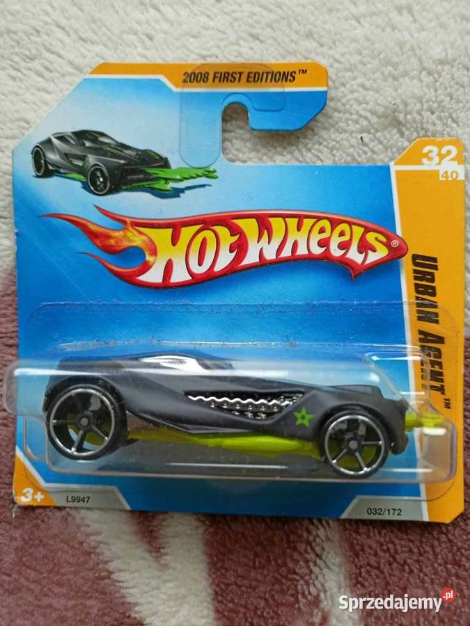 Nowe zapakowane autko Hot Wheels Urban Agent Samochody i pojazdy Włocławek