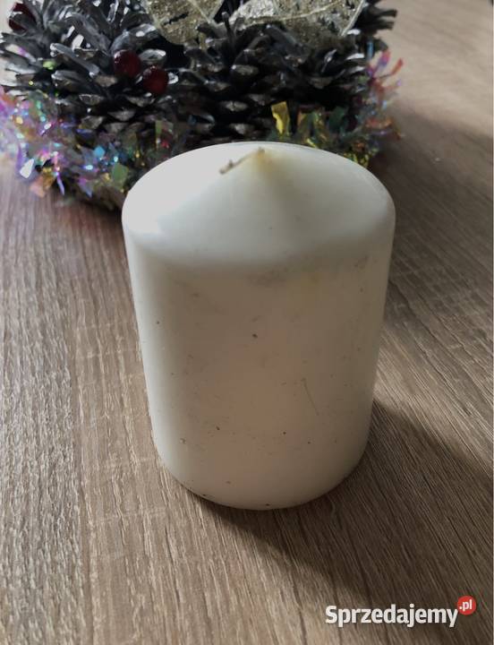 Stroik świąteczny na stół z Mikołajem wielkopolskie Kłodawa