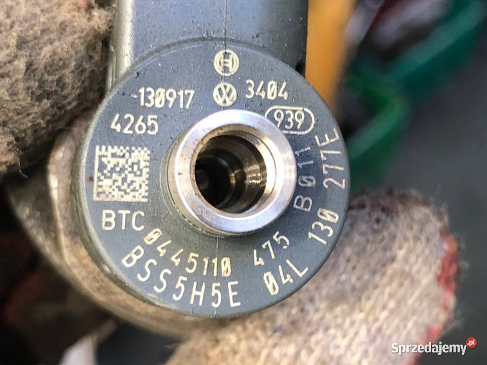 WTRYSKIWACZE KOMPLET SKODA OCTAVIA III Układ paliwowy