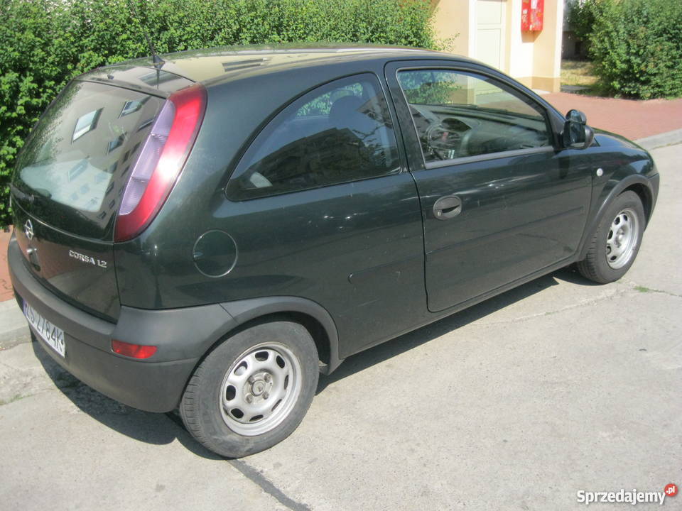 OPEL CORSA C 12 2001 r Benzyna welurowa tapicerka Szczecin
