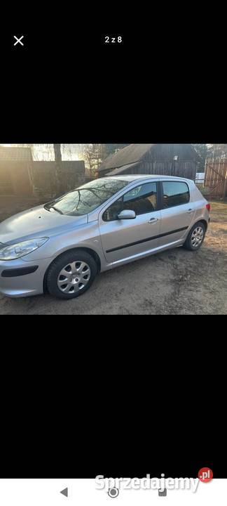 Peugeot 307 Rok produkcji 2005 mazowieckie