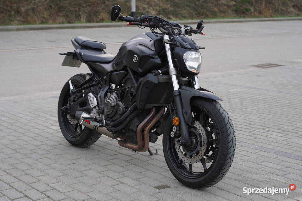 Yamaha MT07 zadbany przeglądach Gdańsk
