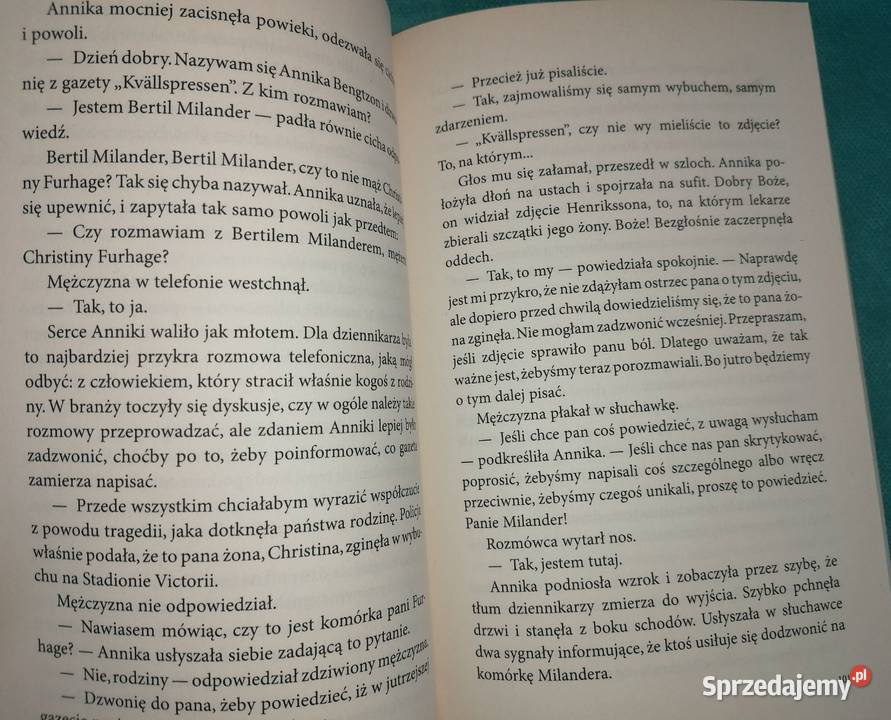 ZAMACHOWIEC Annika Bengtzon 1 LIZA