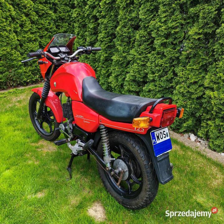 MZ ETZ 125 Saxon kat A2 B Zarejestrowany Ostrołęka