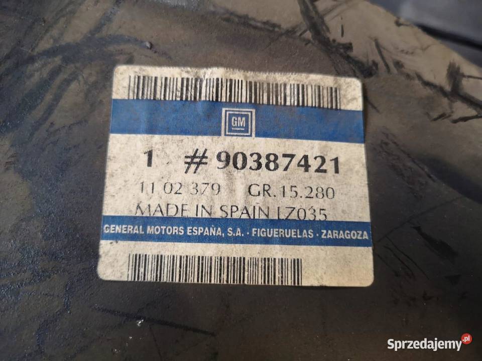 NADKOLE PRAWY PRZÓD OPEL COMBO B 9301 ORYGINAŁ