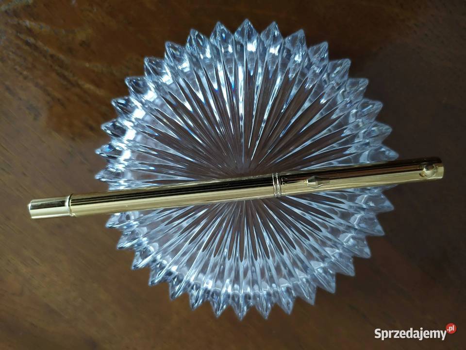 Pozłacany długopis włoski marki Lalex podkarpackie Sanok sprzedam