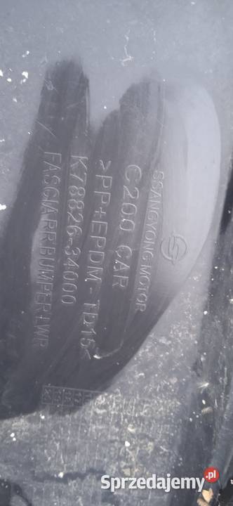 Zderzak tylny tył ssangyong korando kompletny K osobowe mazowieckie Józefów