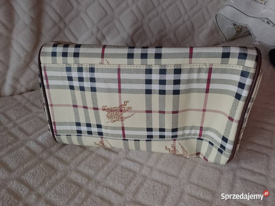 BurberrysEkskluzywna torebka kuferek z Londynu Kraków