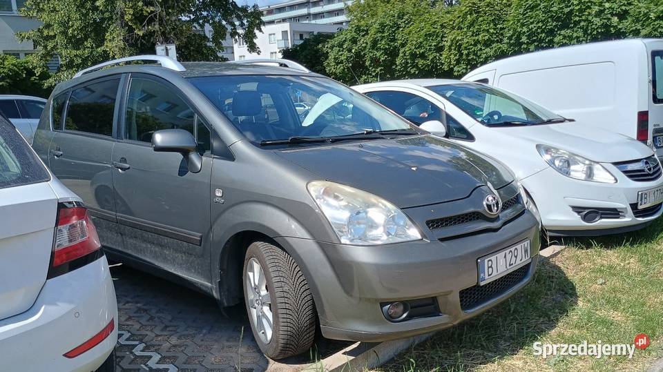 Toyota Corolla Verso 20 D4D 115 Uszkodzony Białystok sprzedam