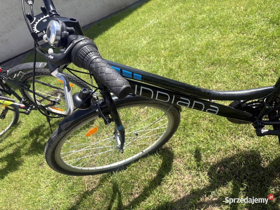Rower damski trekingowy Indiana 28 czarny stan śląskie Ruda Śląska