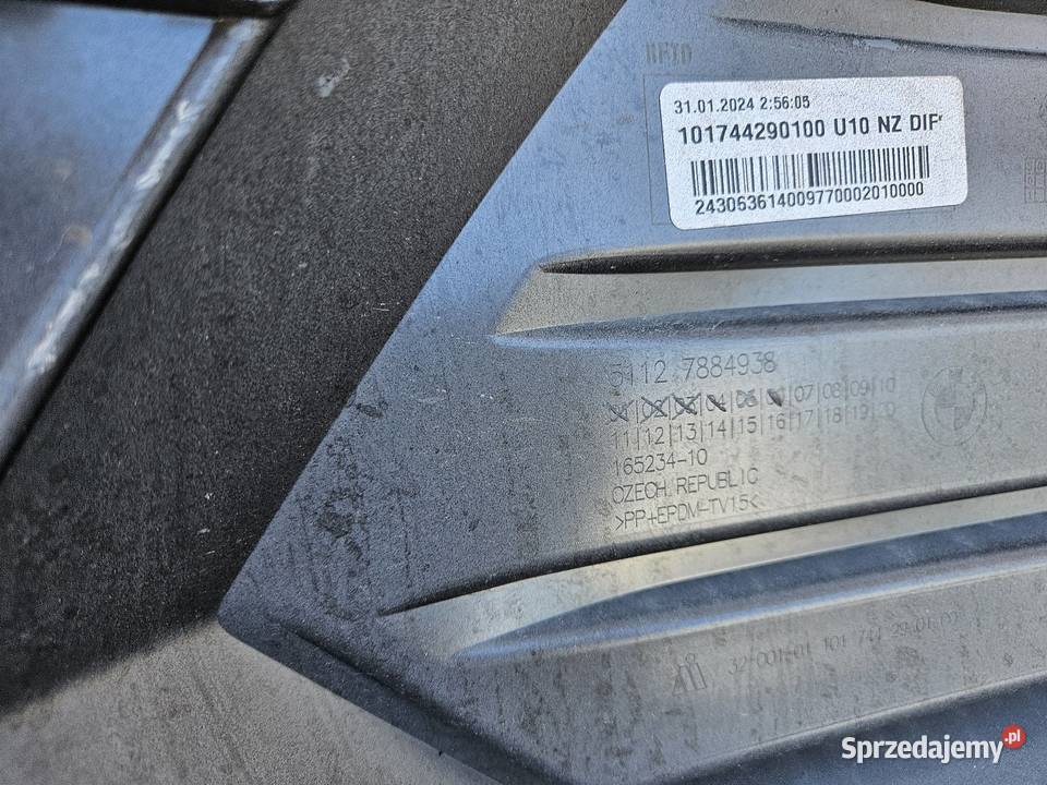 BMW X2 U10 DYFUZOR SPOILER ZDERZAKA TYŁ osobowe Międzychód