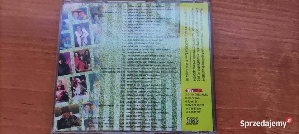 Omega Megamix 1 wydanie 1996 hity disco polo śląskie Gliwice