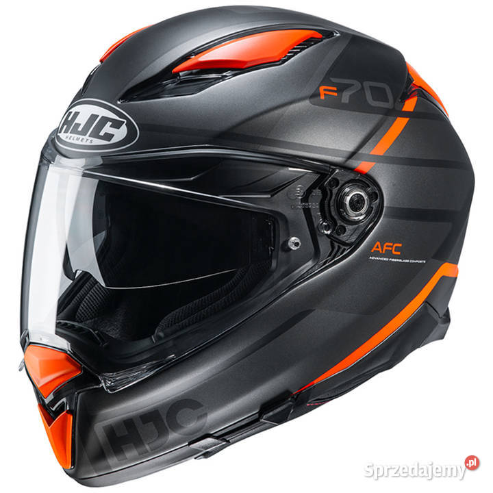 Integralny kask motocyklowy HJC F70 Blenda Tino Trzciel
