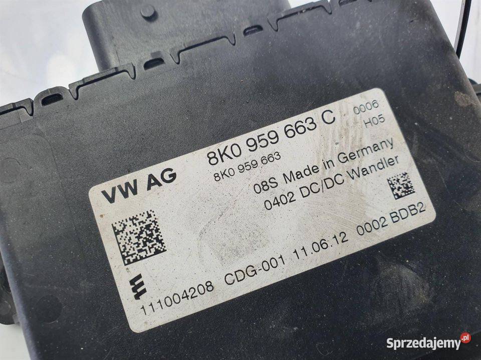 MODUŁ AUDI S8 D4 8K0959663C Lipno