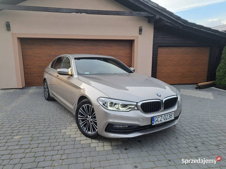 BMW Seria 5 530i 20 XDrive Sport Line Sport Rok produkcji 2017 pomorskie Człuchów