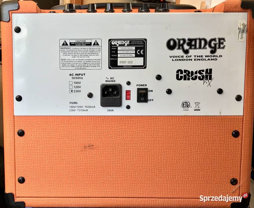 Orange Crush PiX CR20LDX combo gitarowe mazowieckie Warszawa sprzedam