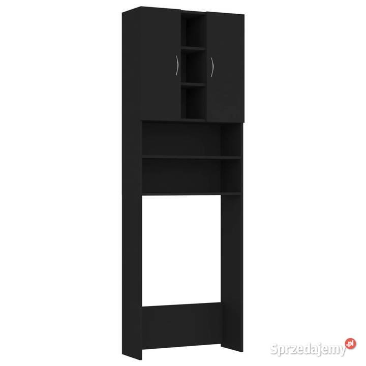 Szafka na pralkę czarna 64 x 255 x 190 WM808423 Warszawa