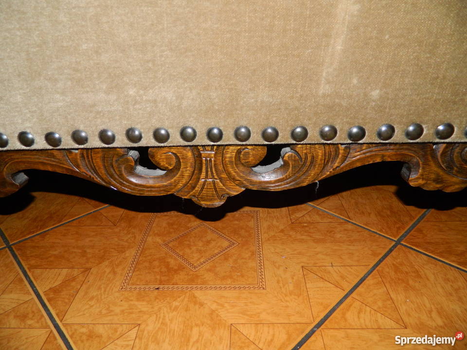 Sofa rzeźbiona na sprężynach pomorskie Słupsk