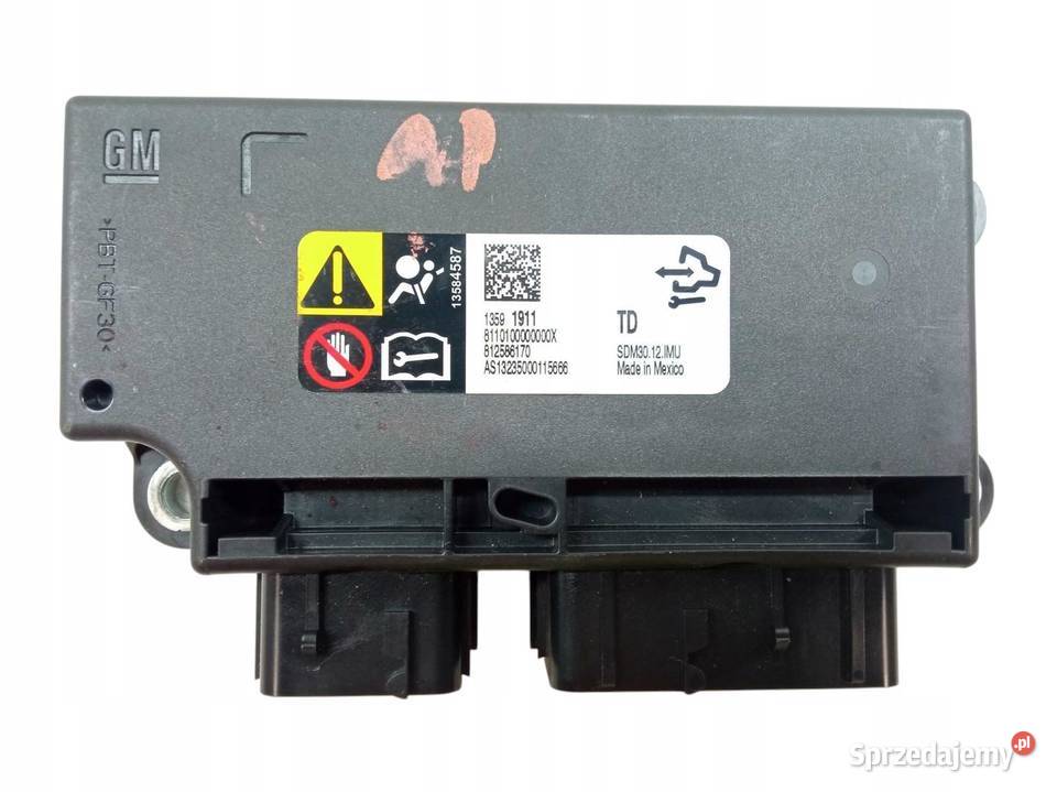 SENSOR AIRBAG 13591911 Opel Insignia I 20082017