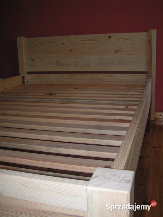 Łóżko sosnowe na wymiar solidne 120x200 Nisko