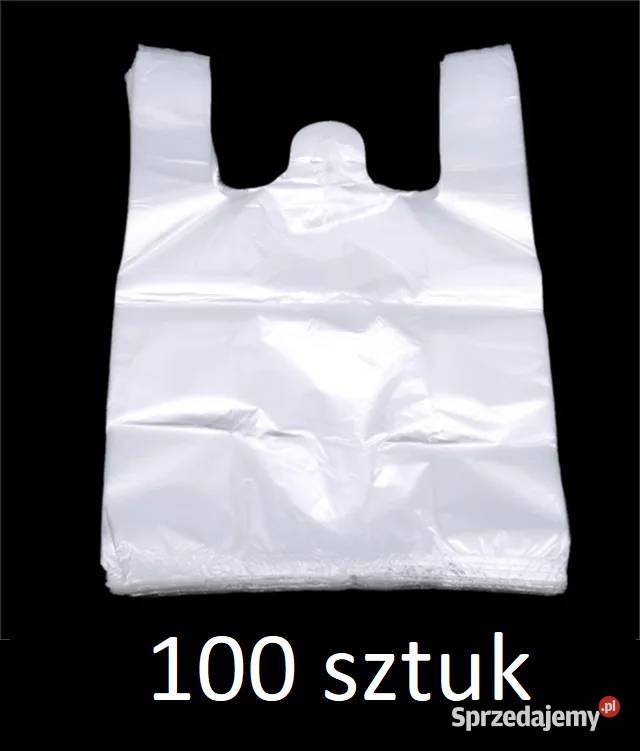 Jednorazowe torebki foliowe Materiał HDPE 100 Płock sprzedam
