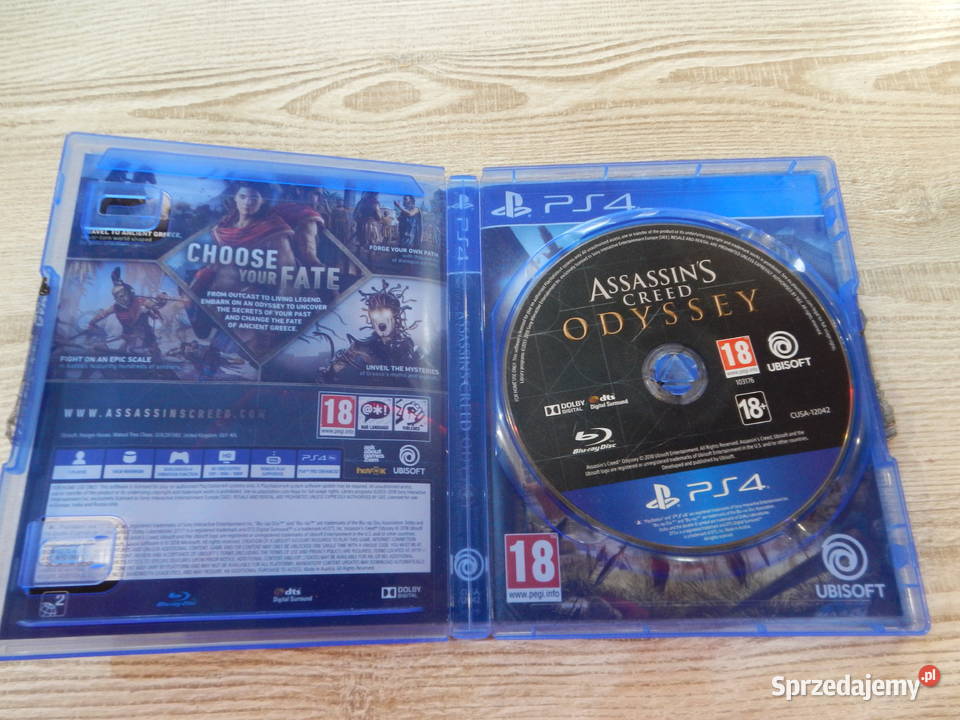 Gra 4 Assassins Creed Odyssey 18+ Leżajsk sprzedam
