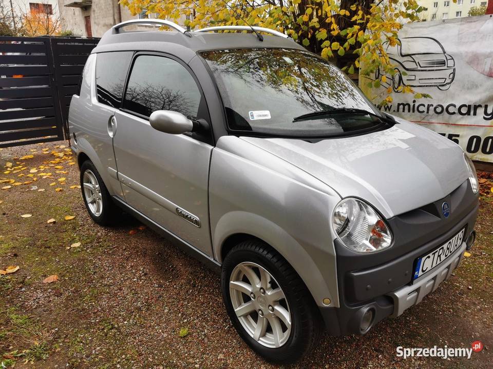 Microcar Aixam Crossline GTR 2007r L7e 15KW 21 relingi dachowe Sochaczew