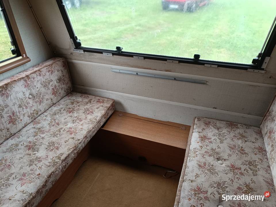 Przyczepa kempingowa Hobby na działkę łódzkie Pabianice