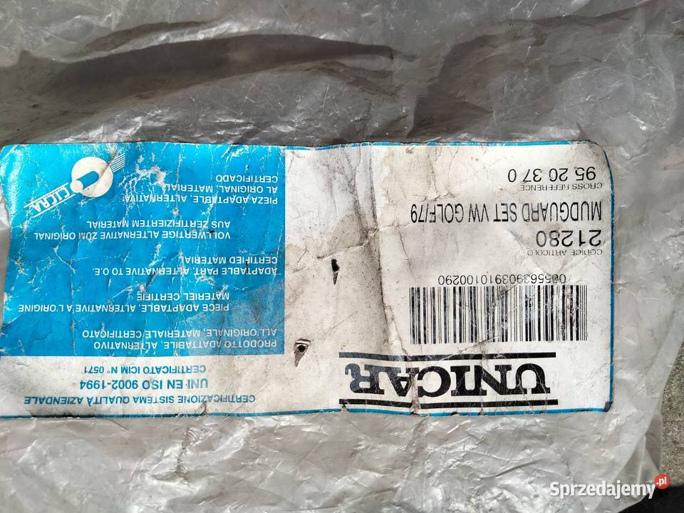 Nakładkisierpy na błotniki VW golf 1 1km Dębno