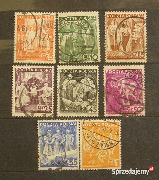 Znaczki pocztowe Polska zestaw 14 Łódź