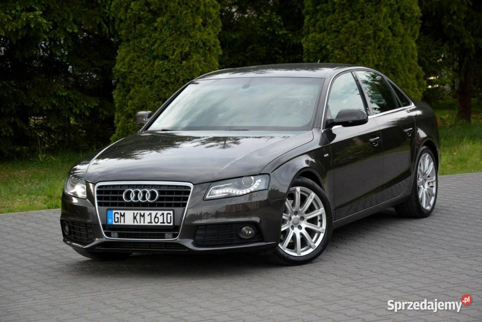 Audi A4 Limousine Sline Ledy BIXenon BLIS Skóry bluetooth Ostrów Mazowiecka