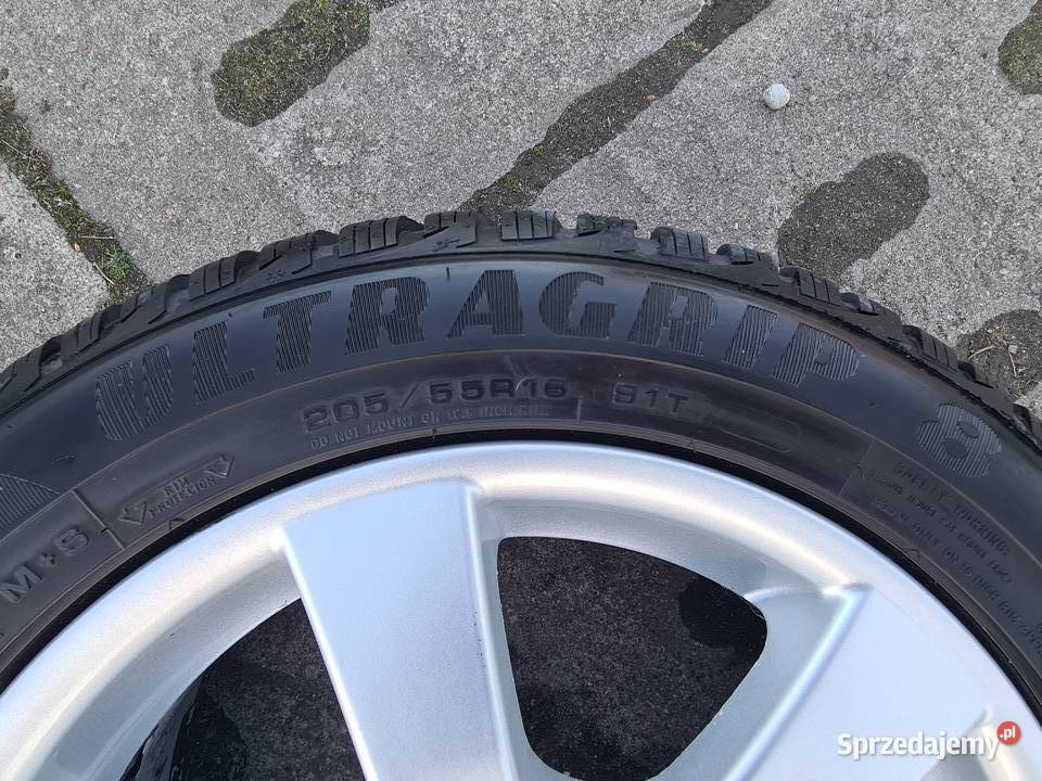 Koła alufelgi 16 zima GOODYEAR 20555R16 5x1143 Elbląg