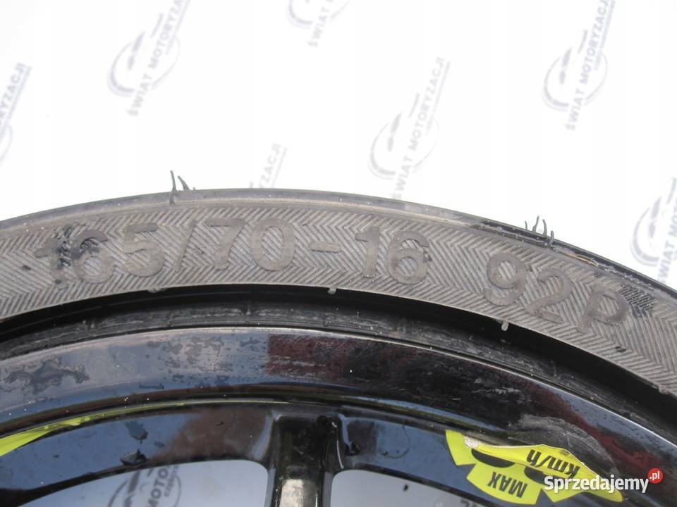 MERCEDES CL203 W203 W170 koło dojazdowe 1657016