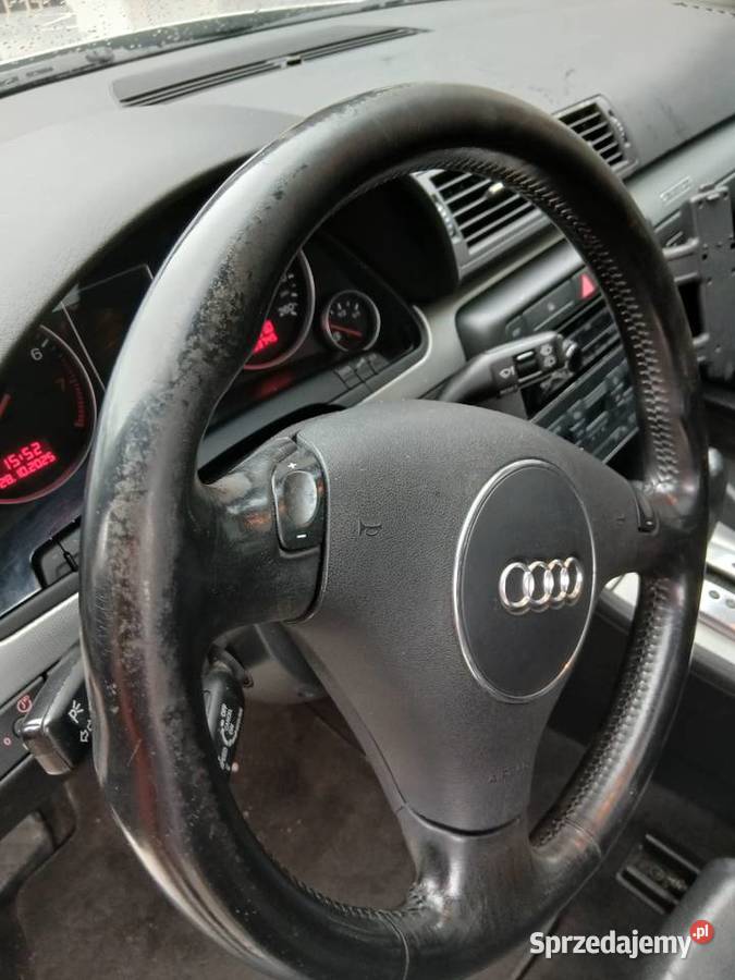 Audi A4 B6 A6 C5 czarna kierownica ze zmianą Szczerbice sprzedam
