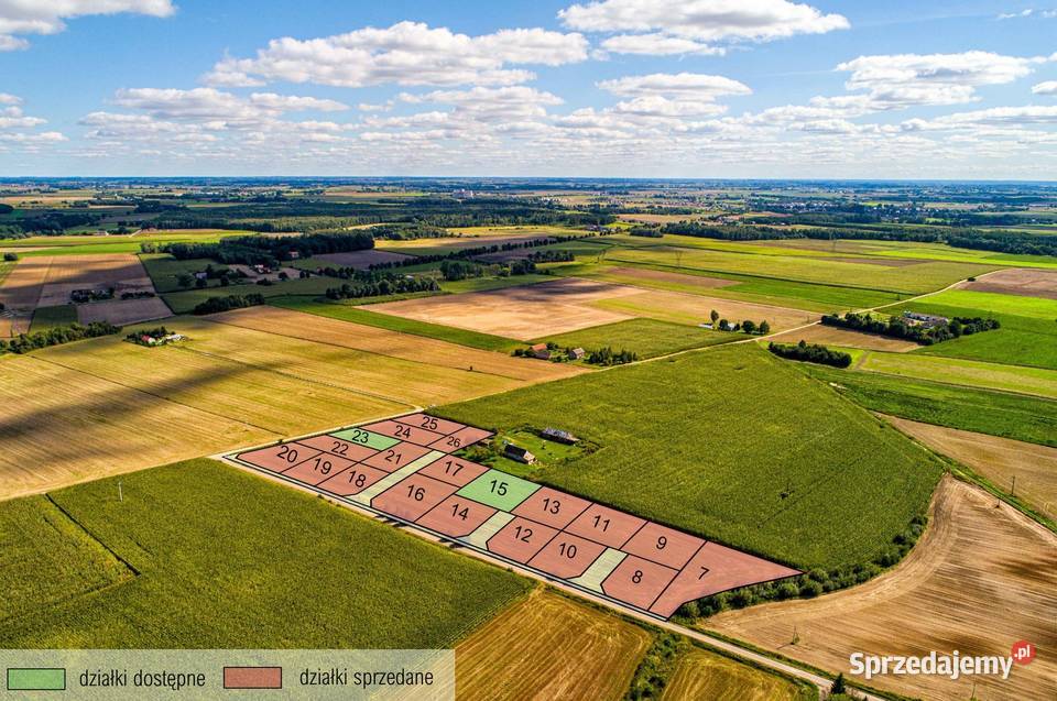 Działki budowlane ostatnia okazja prąd Czachowo