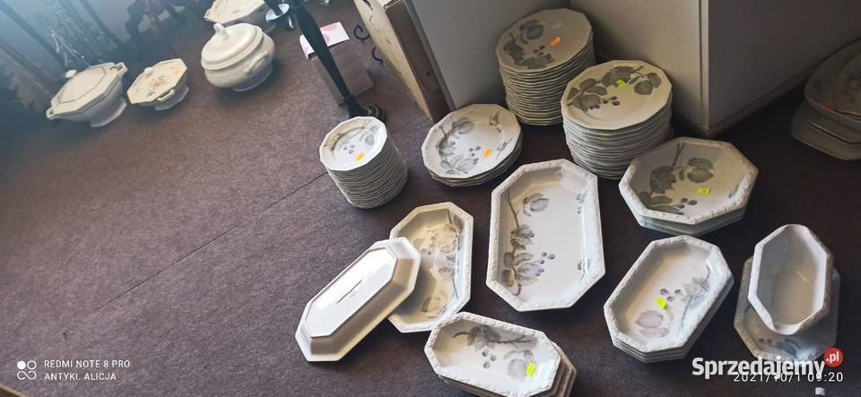 Talerz do zupy Jeżyna Rosenthal Maria Porcelana i szkło pomorskie Gdańsk