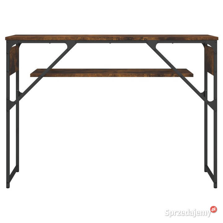 Stolik konsolowy przydymiony dąb 105x30x75 Stoły