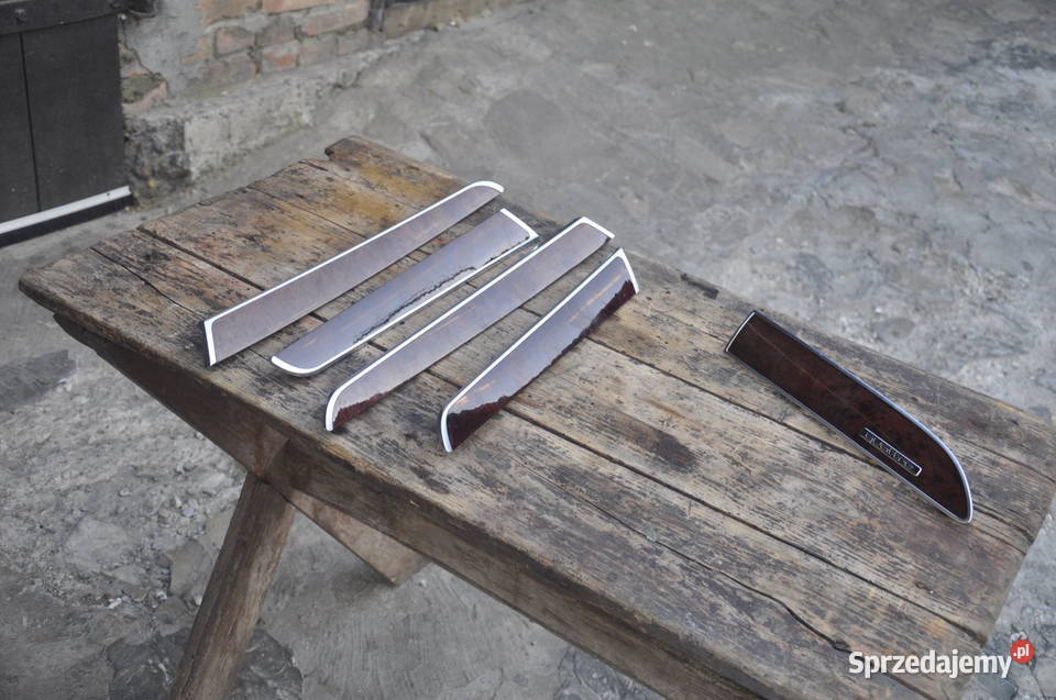 Dekory Drewno Komplet Drzwi Quattro Audi A6 C6 osobowe