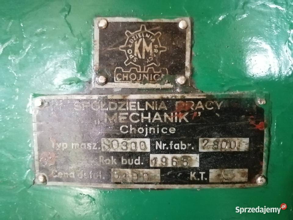 Szlifierka stacjonarna dwutarczowa Wikłów sprzedam